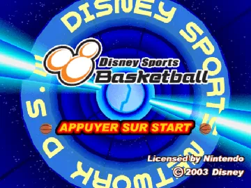 Disney Sports - Basketball screen shot title